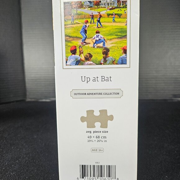 Brand New Boardwalk Puzzle Co "Up At Bat" One Thousand Pieces by Parker Hinckley - Picture 3 of 9